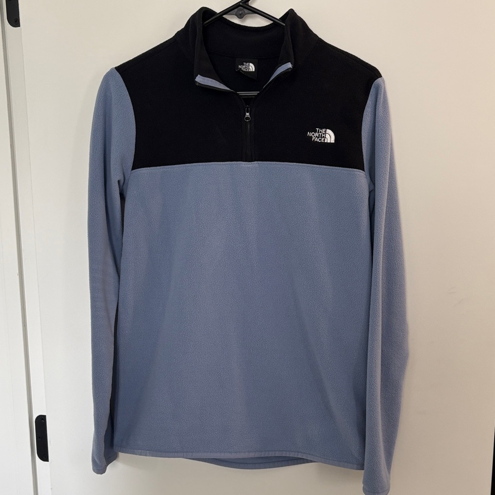 The North Face Black and Gray Fleece Jacket